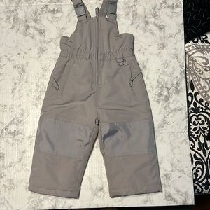 Toughskins Bib Snowpants‎ Size 2T Gray
